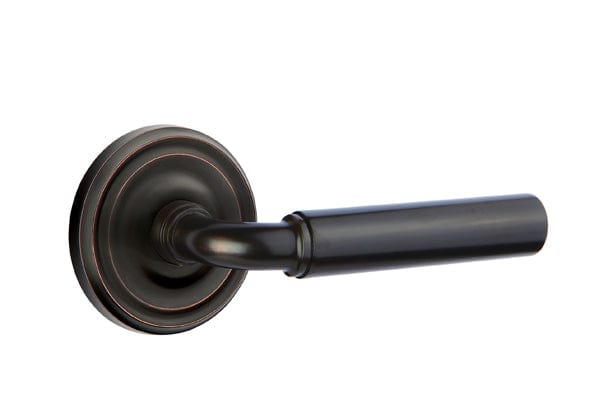 Emtek Manning Lever with Regular Rosette in Oil Rubbed Bronze