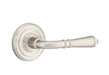 Emtek Turino Lever with Rectangular Rosette in Satin Nickel