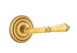Emtek Turino Lever with Rectangular Rosette in French Antique