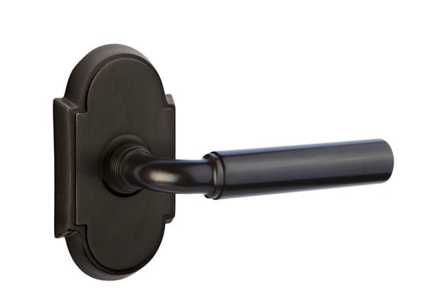Emtek Manning Lever with #8 Rosette in Oil Rubbed Bronze