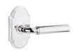 Emtek Manning Lever with #8 Rosette in Polished Chrome