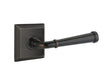 Emtek Merrimack Lever with Quincy Rosette in Oil Rubbed Bronze