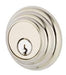 Emtek Low Profile Double Cylinder Deadbolt in Polished Nickel