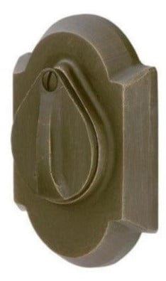 Emtek #1 Sandcast Bronze Double Cylinder Deadbolt In Medium Bronze