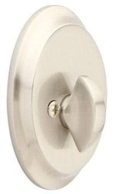 Emtek Saratoga Patio Single Sided Deadbolt in Satin Nickel