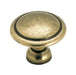 Amerock Allison 1 3/8" Diameter Cabinet Knob in Light Brass