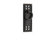 Emtek Hammered Vertical Ring Cabinet Pull in Oil Rubbed Bronze