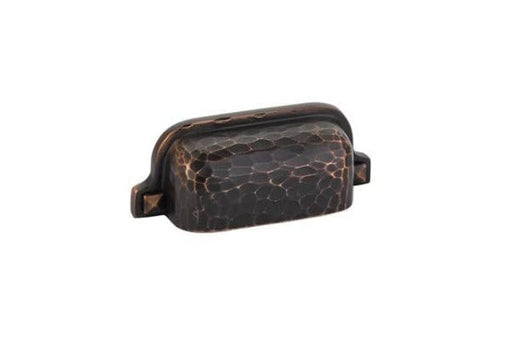 Emtek Hammered Bin Cabinet Pull in Oil Rubbed Bronze