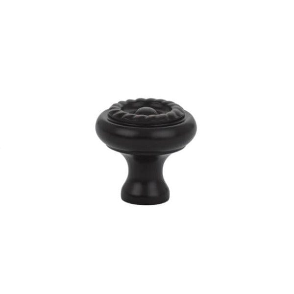 Emtek Traditional Rope Cabinet Knob in Oil Rubbed Bronze