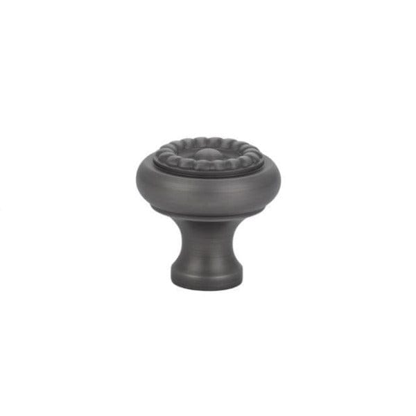 Emtek Traditional Rope Cabinet Knob in Pewter