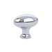 Emtek Egg 1 3/4" Cabinet Knob in Polished Chrome