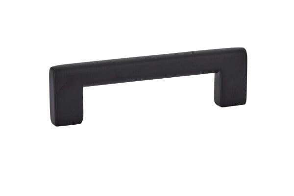 Emtek Trail 3" Cabinet Pull in Flat Black