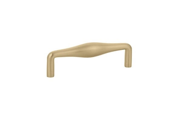 Emtek Dane 3 1/2" Cabinet Pull in Satin Brass