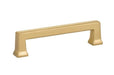 Emtek Alexander 4" Cabinet Pull in Satin Brass