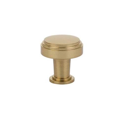 Emtek Newport 1 1/4" Cabinet Knob in Satin Brass