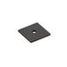 Emtek Art Deco Square 1 1/8" Backplate in Oil Rubbed Bronze