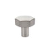 Emtek Mod Hex 1 1/8" Cabinet Knob in Satin Nickel