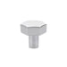 Emtek Mod Hex 1 1/8" Cabinet Knob in Polished Chrome