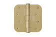 Emtek 91034 4" x 5/8" Radius Corners Residential Plain Bearing in Satin Brass