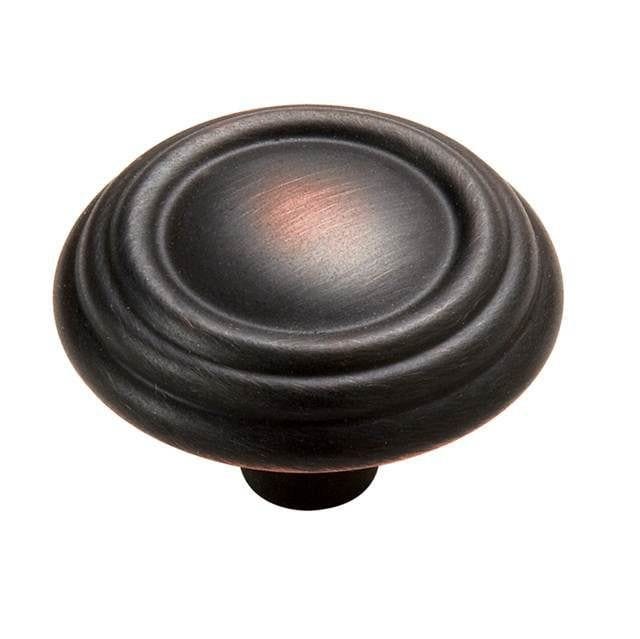 Amerock Sterling Traditions 1 1/4" Cabinet Knob in Oil Rubbed Bronze