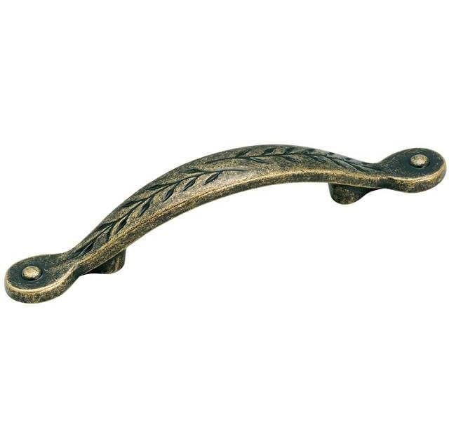 Amerock Nature's Splendor 3" CTC Cabinet Pull in Weathered Brass