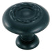 Amerock Inspirations 1 1/4" Rope Cabinet Knob in Flat Black