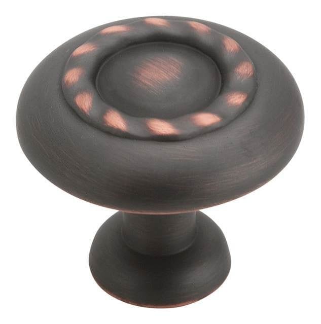 Amerock Inspirations 1 1/4" Rope Cabinet Knob in Oil Rubbed Bronze