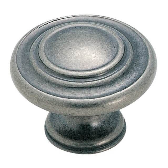 Amerock Inspirations 1 3/4" Cabinet Knob in Weathered Nickel