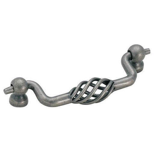 Amerock Village Classics 3 3/4" CTC Drop Pull in Weathered Nickel