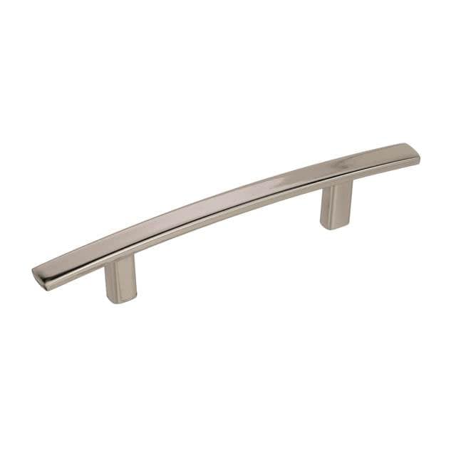 Amerock Cyprus 3 3/4" CTC Cabinet Pull in Polished Nickel