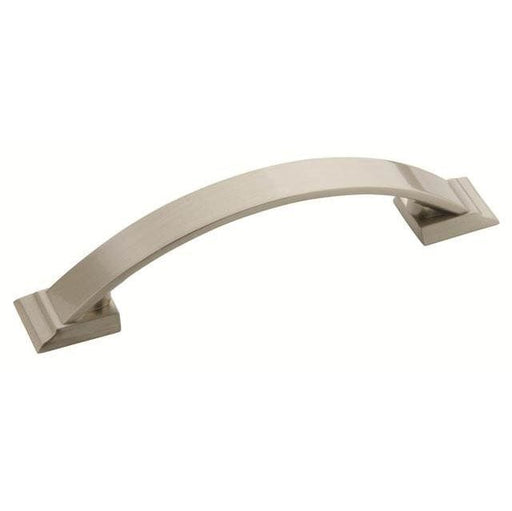 Amerock Candler 3 3/4" CTC Cabinet Pull in Satin Nickel