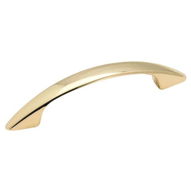 Amerock Allison 3" CTC Cabinet Pull in Polished Brass