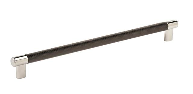 Amerock Esquire 12 5/8" Cabinet Pull in Polished Nickel Black Bronze