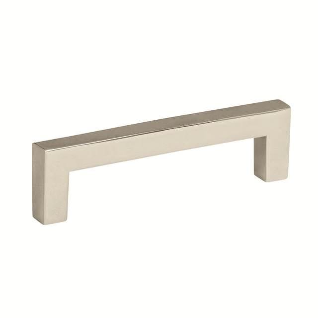 Amerock Monument 3 3/4" CTC Cabinet Pull in Polished Nickel