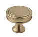 Amerock Oberon 1 3/8" Cabinet Knob in Golden Champagne