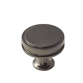 Amerock Oberon 1 3/8" Cabinet Knob in Gun Metal