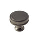 Amerock Oberon 1 3/8" Cabinet Knob in Gun Metal