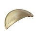 Amerock Sea Grass 3" CTC Cup Pull in Golden Champagne