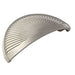 Amerock Sea Grass 3" CTC Cup Pull in Satin Nickel