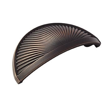 Amerock Sea Grass 3" CTC Cup Pull in Oil Rubbed Bronze