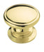 Amerock Allison 1 1/4" Diameter Cabinet Knob in Polished Brass