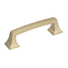Amerock Mulholland 3 3/4" CTC Cabinet Pull in Golden Champagne