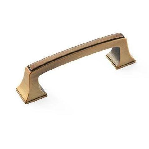 Amerock Mulholland 3" CTC Cabinet Pull in Gilded Bronze