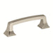 Amerock Mulholland 3 3/4" CTC Cabinet Pull in Polished Nickel