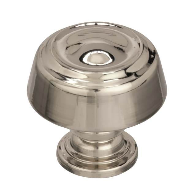 Amerock Kane 1 3/16" Cabinet Knob in Polished Nickel