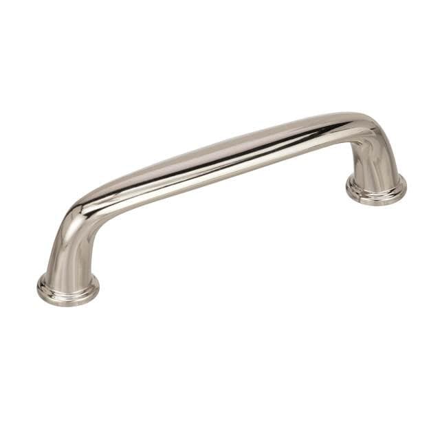 Amerock Kane 3 3/4" CTC Cabinet Pull in Polished Nickel