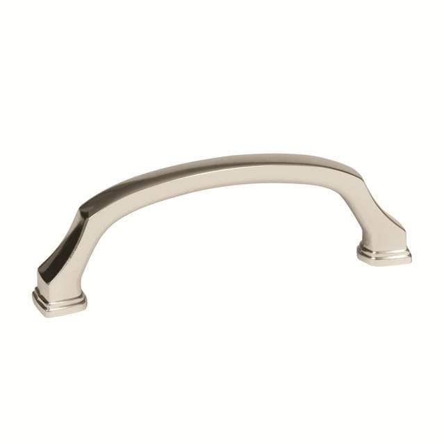 Amerock Revitalize 3 3/4" CTC Cabinet Pull in Polished Nickel