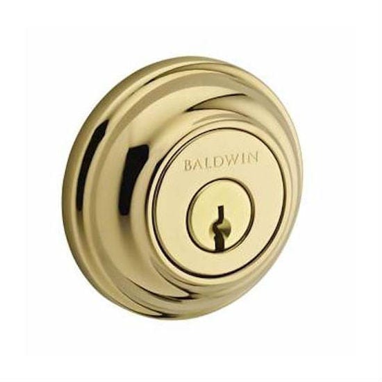 Baldwin Reserve Traditional Round Single Cylinder Deadbolt