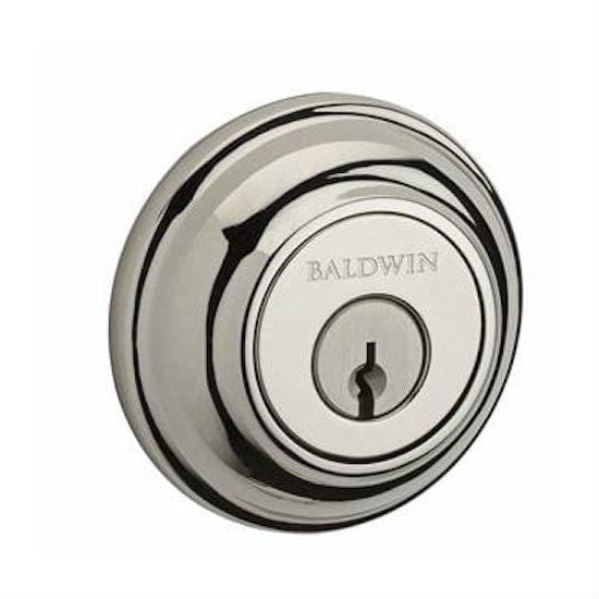 Baldwin Reserve Traditional Round Single Cylinder Deadbolt