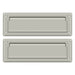 Delana Mail Box Slot Satin Nickel